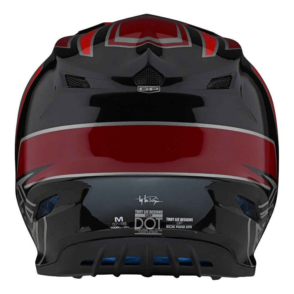 GP HELMET RITN RED