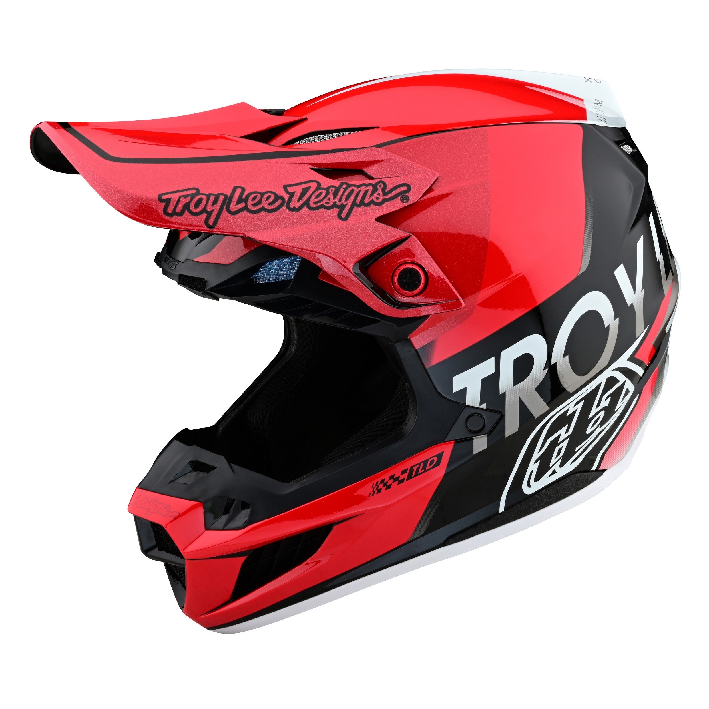 SE5 ECE COMPOSITE HELMET QUALIFIER RED / BLACK