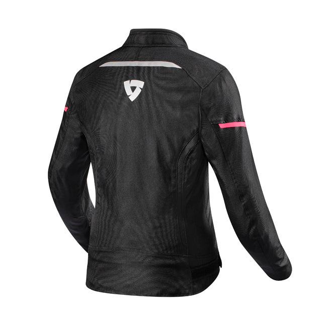 FJT290 Sprint H2O Ladies Jacket Black-Pink