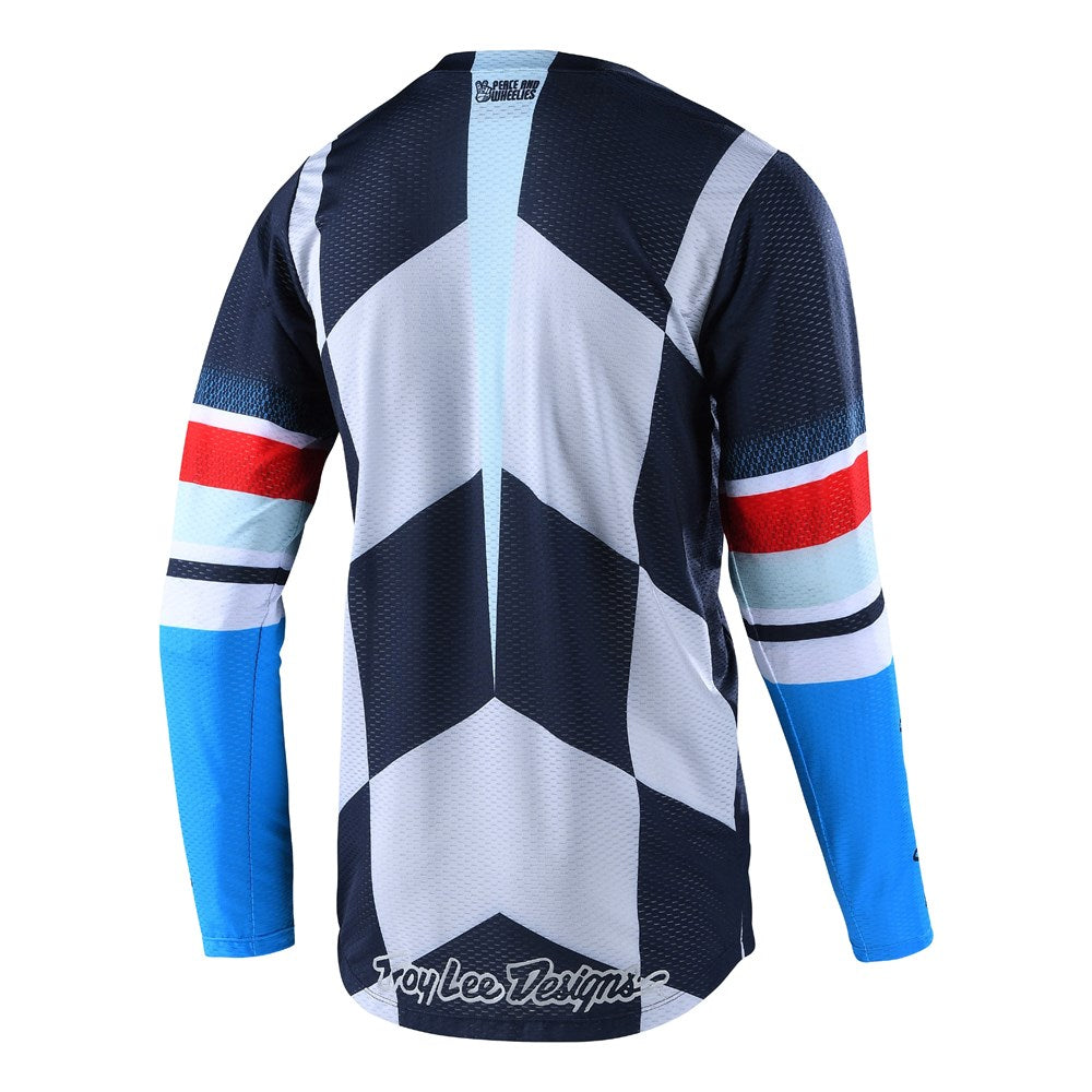 GP AIR JERSEY WARPED BLUE / RED