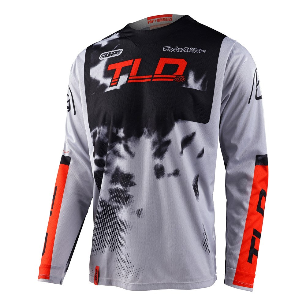 YOUTH GP JERSEY ASTRO LIGHT GRAY / ORANGE