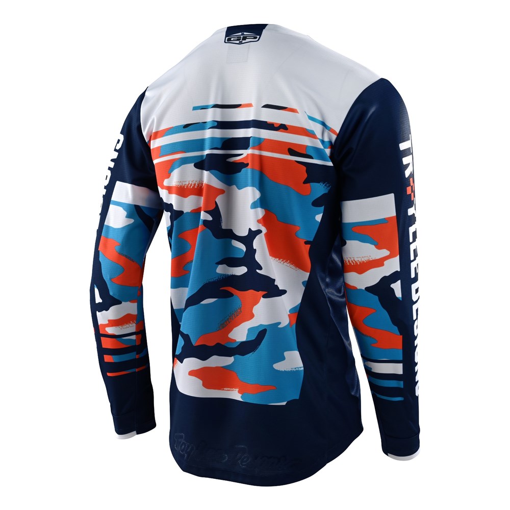 GP JERSEY FORMULA CAMO NAVY / ORANGE