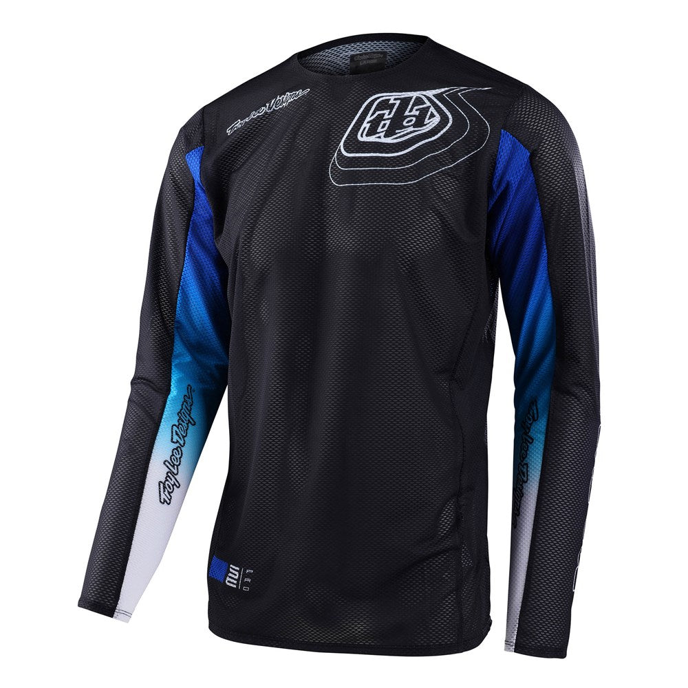 SE PRO AIR JERSEY RICHTER BLACK / BLUE