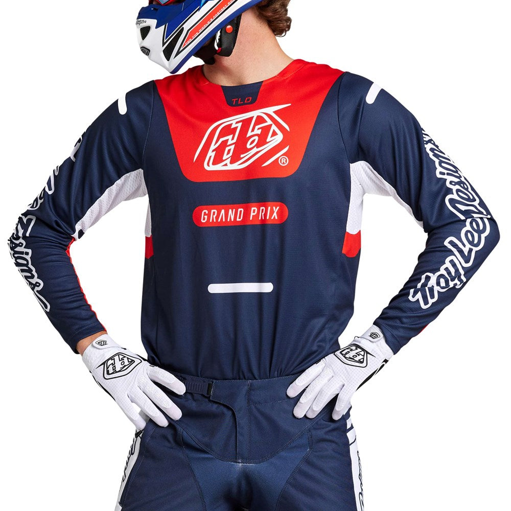 YOUTH GP PRO JERSEY BLENDS NAVY / ORANGE