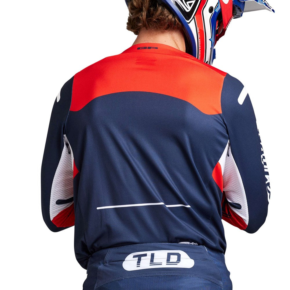 YOUTH GP PRO JERSEY BLENDS NAVY / ORANGE