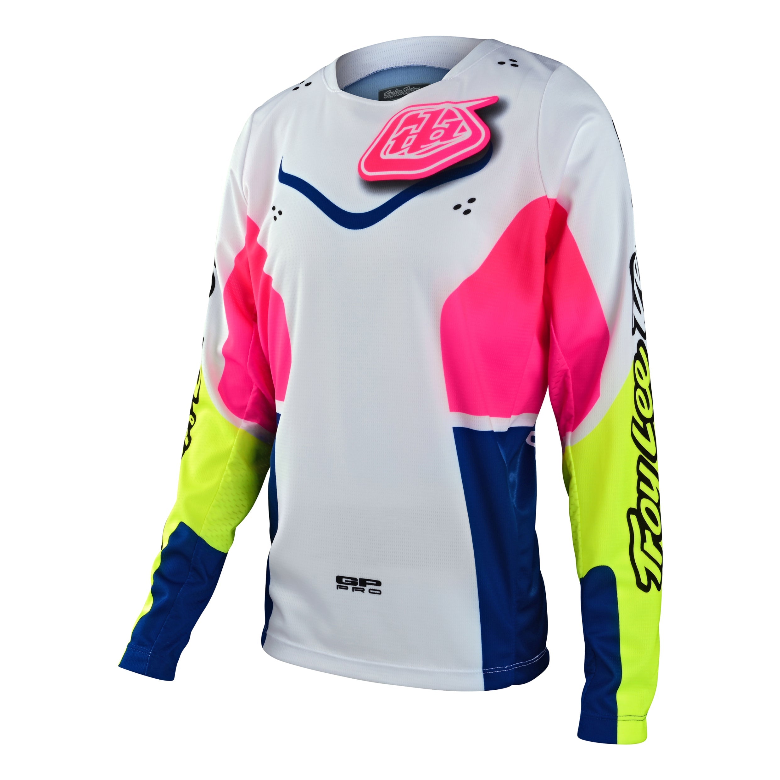 YOUTH GP PRO JERSEY RADIAN WHITE / MULTI