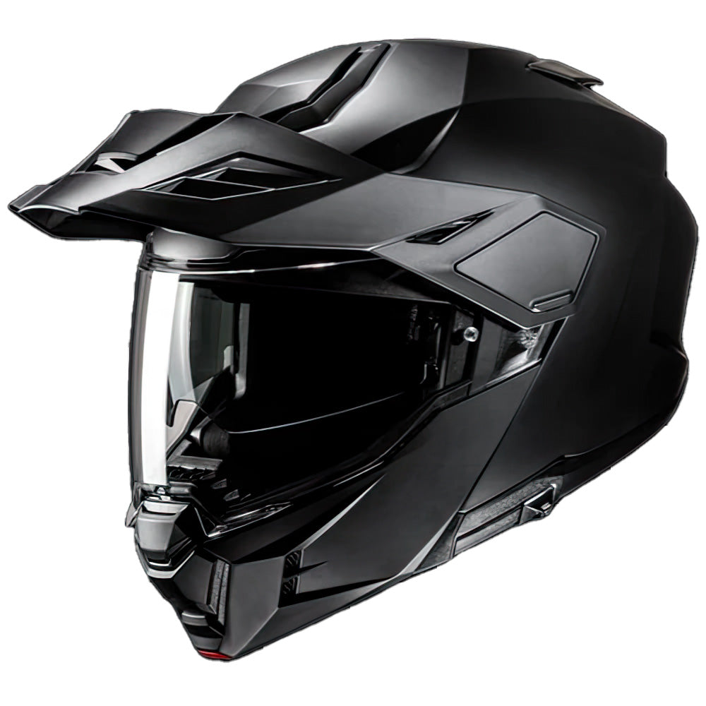 i80 Semi Flat Black ADV Systems Helmet