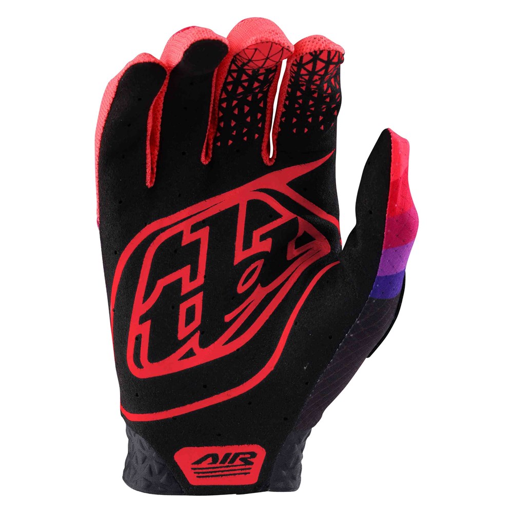 YOUTH AIR GLOVE REVERB BLACK / GLO RED