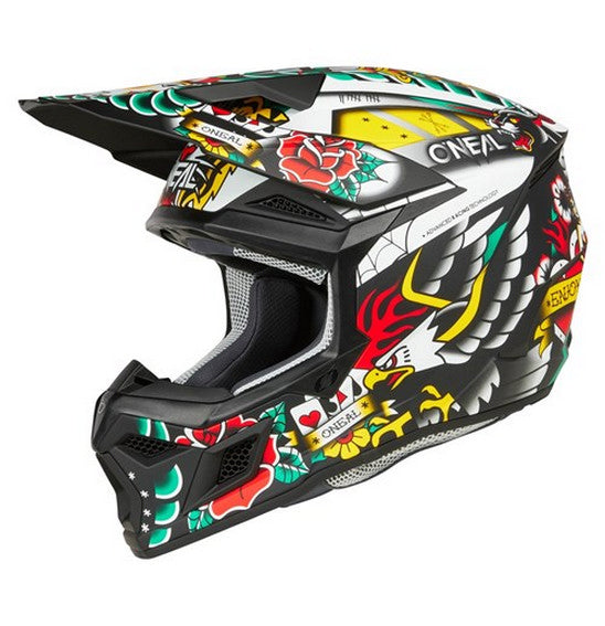 O'Neal 2025 Youth 3SRS INKED Helmet - Multi