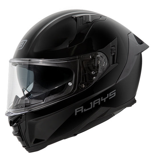 RJAYS DOMINATOR III Helmet - Solid Gloss Blk | Internal Sun-Shield