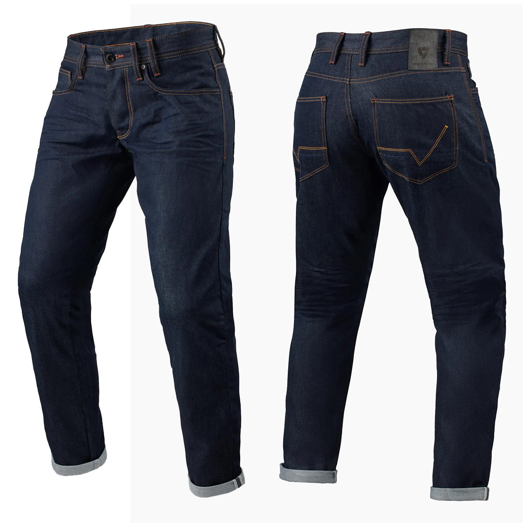 REV'IT! Jeans Lewis Selvedge TF Dark Blue