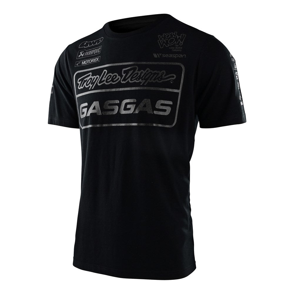 TLD GASGAS TEAM SS TEE BLACK REFLECTIVE