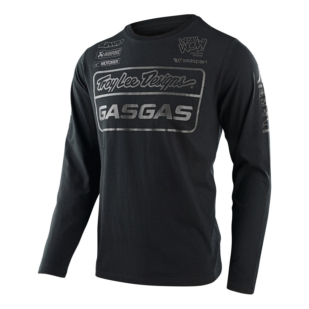 TLD GASGAS TEAM LS TEE BLACK