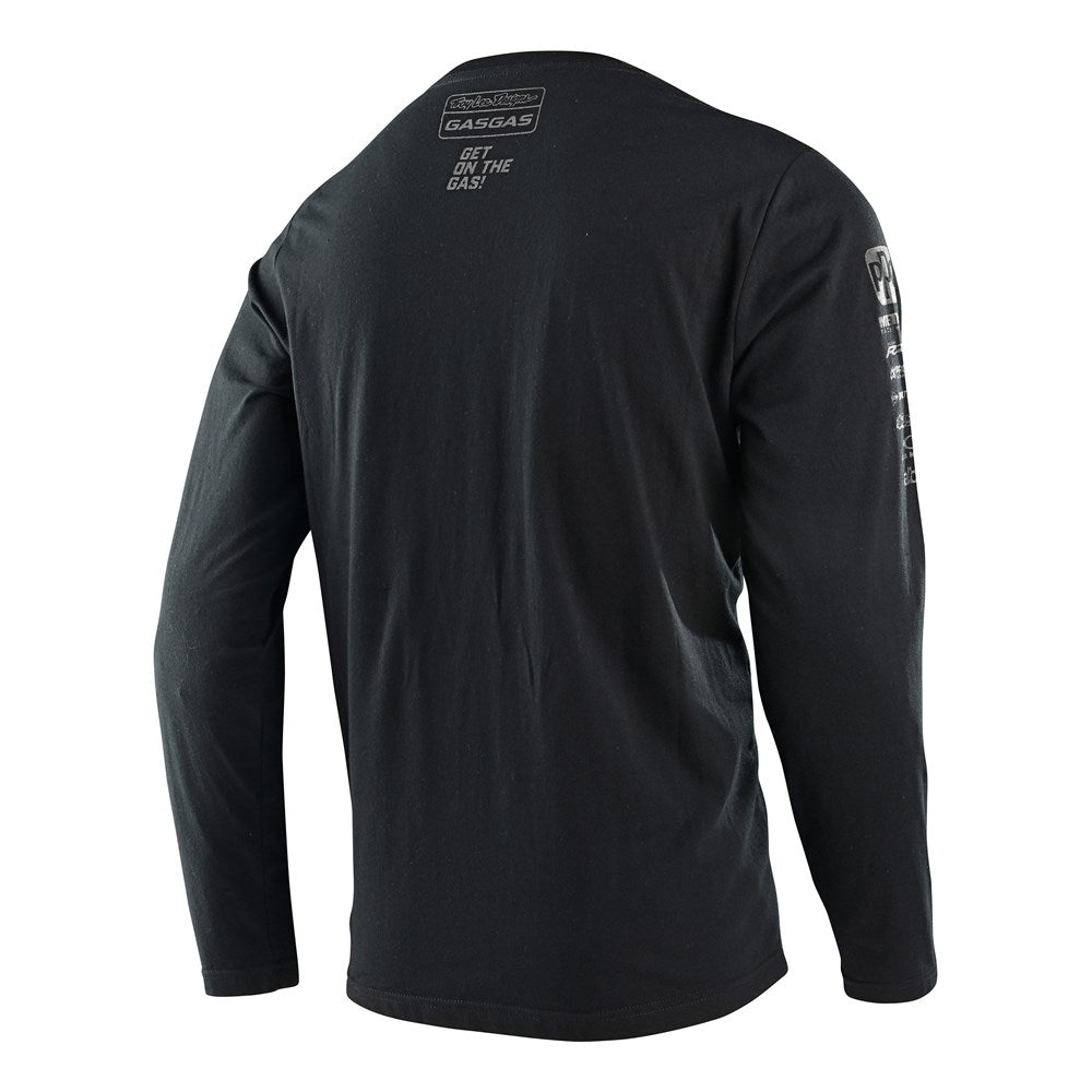 TLD GASGAS TEAM LS TEE BLACK