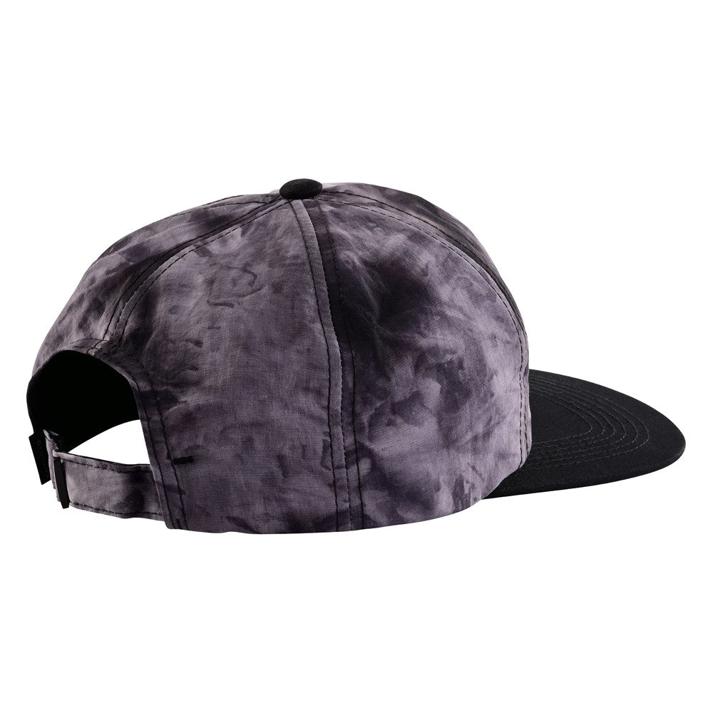 UNSTRUCTURED SNAPBACK HAT PLOT TIE-DYE CHARCOAL