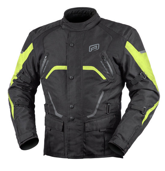 RJAYS VOYAGER 6 Jacket Blk/Hi Viz - WP Touring