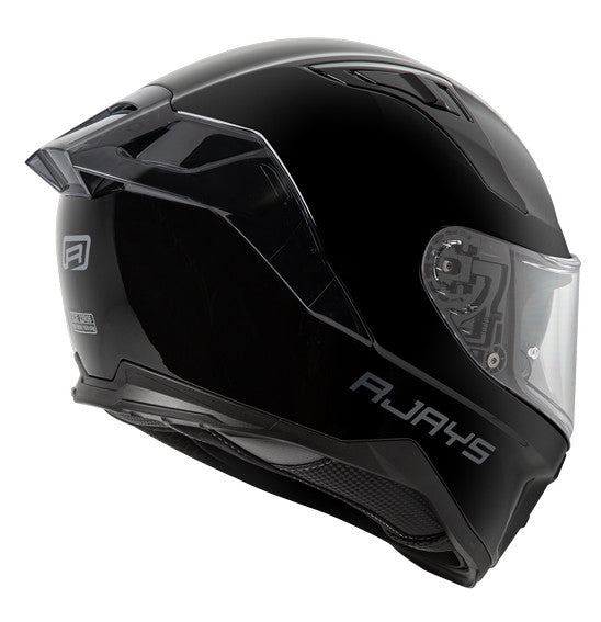 RJAYS DOMINATOR III Helmet - Solid Gloss Blk | Internal Sun-Shield