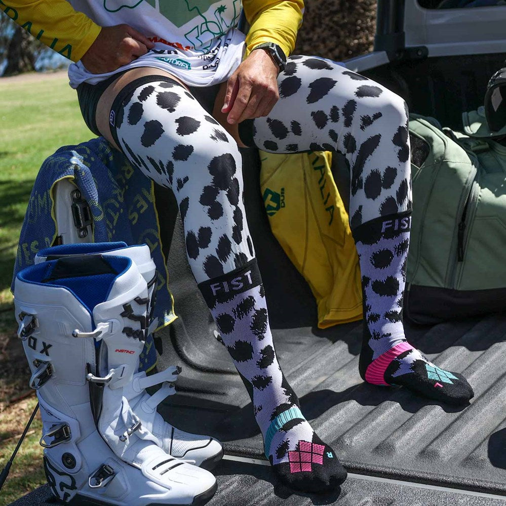 DALMATION MOTO SOCKS