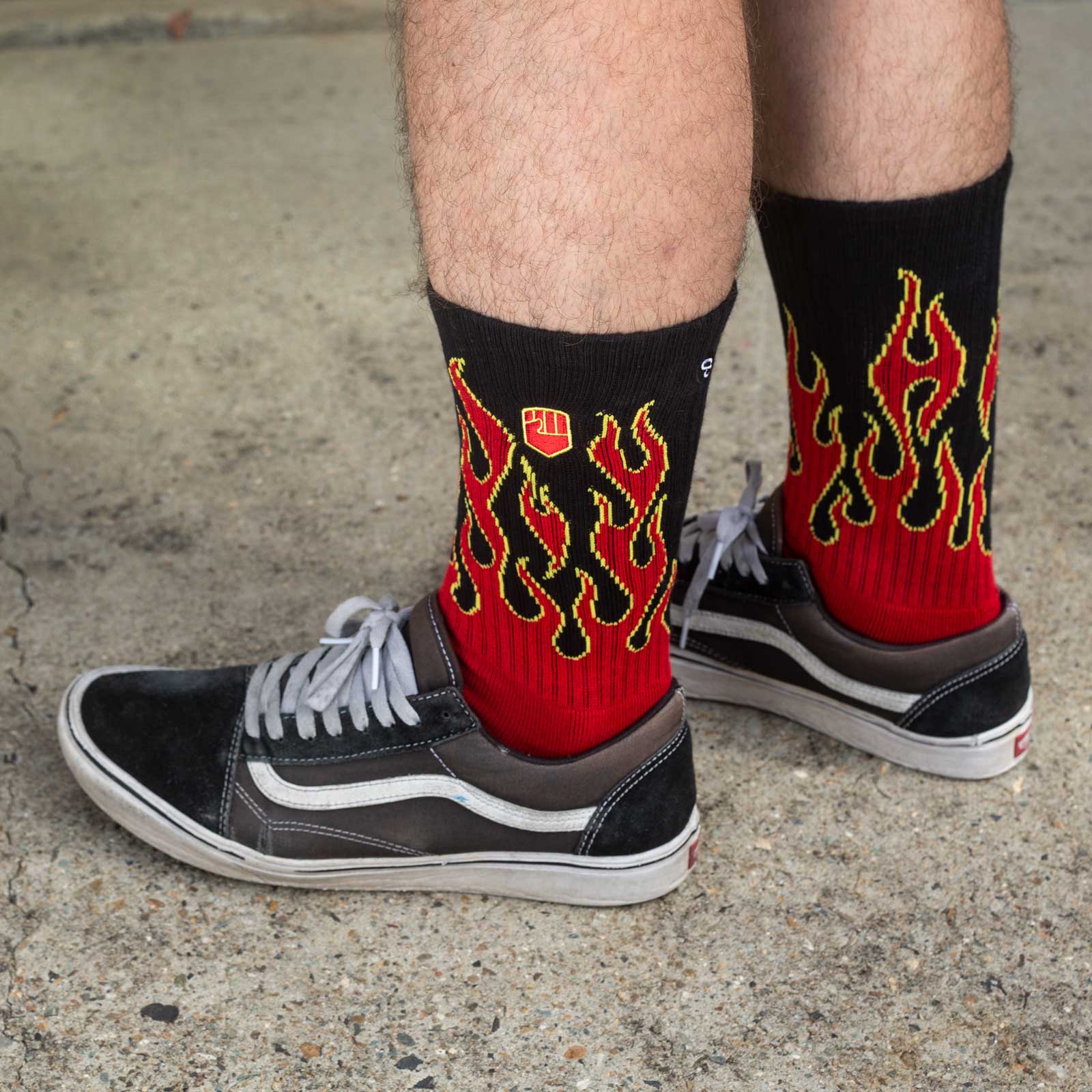 FLAMING HAWT SOCKS