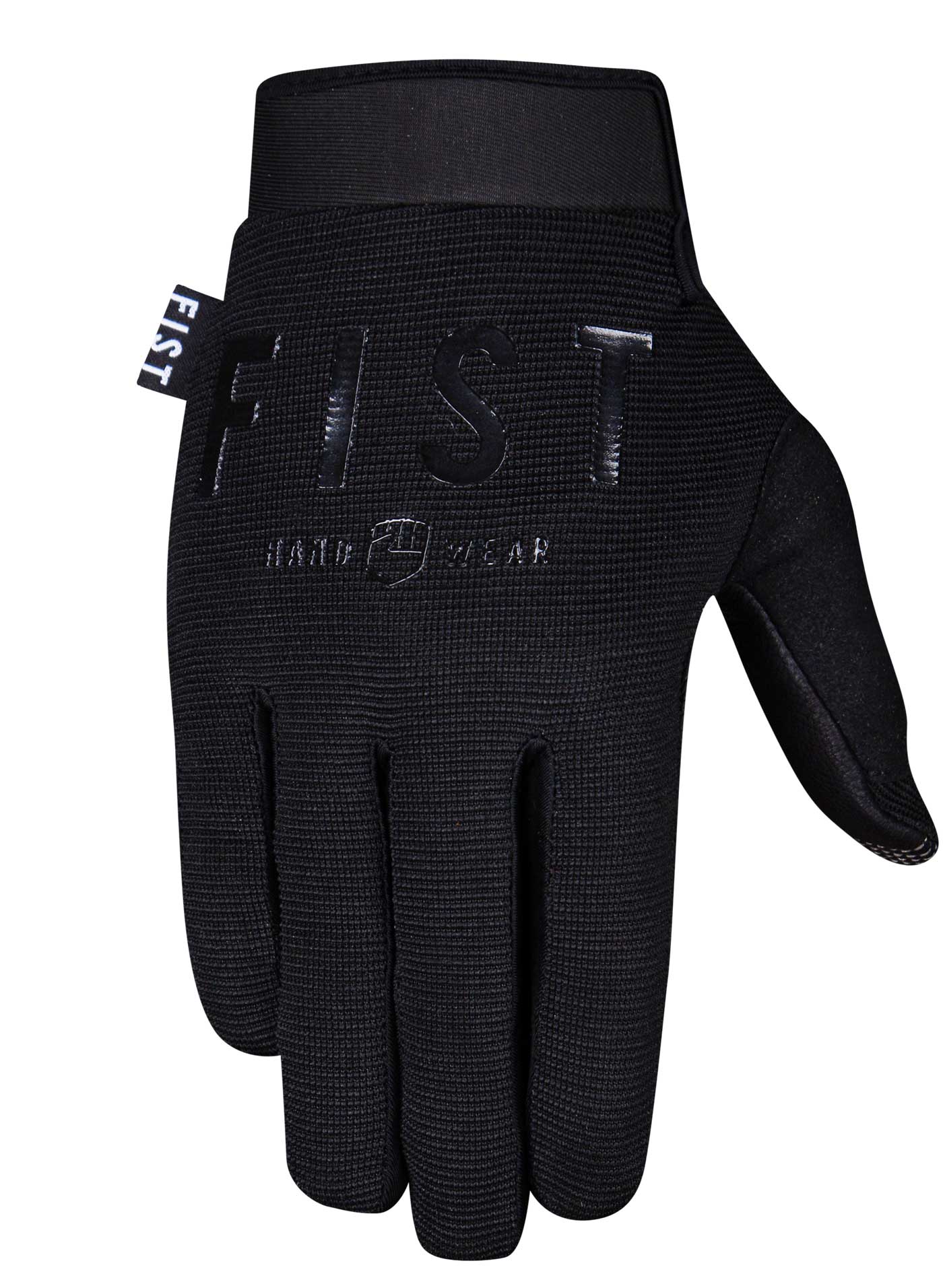 MOTO HYBRID GLOVE BLACK (SOFT LEATHER PALM)