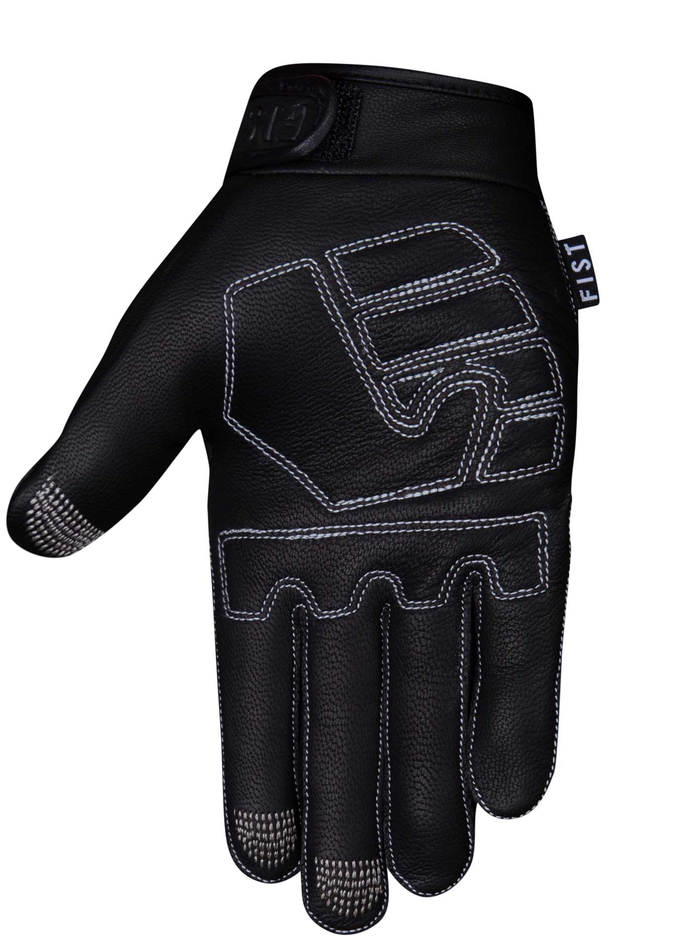 ROAD WARRIOR GLOVE BLACK (FULL GRAIN LEATHER)