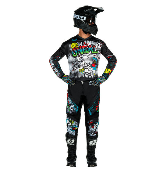 O'Neal 2025 Youth ELEMENT Rancid Pant - Black/Multi