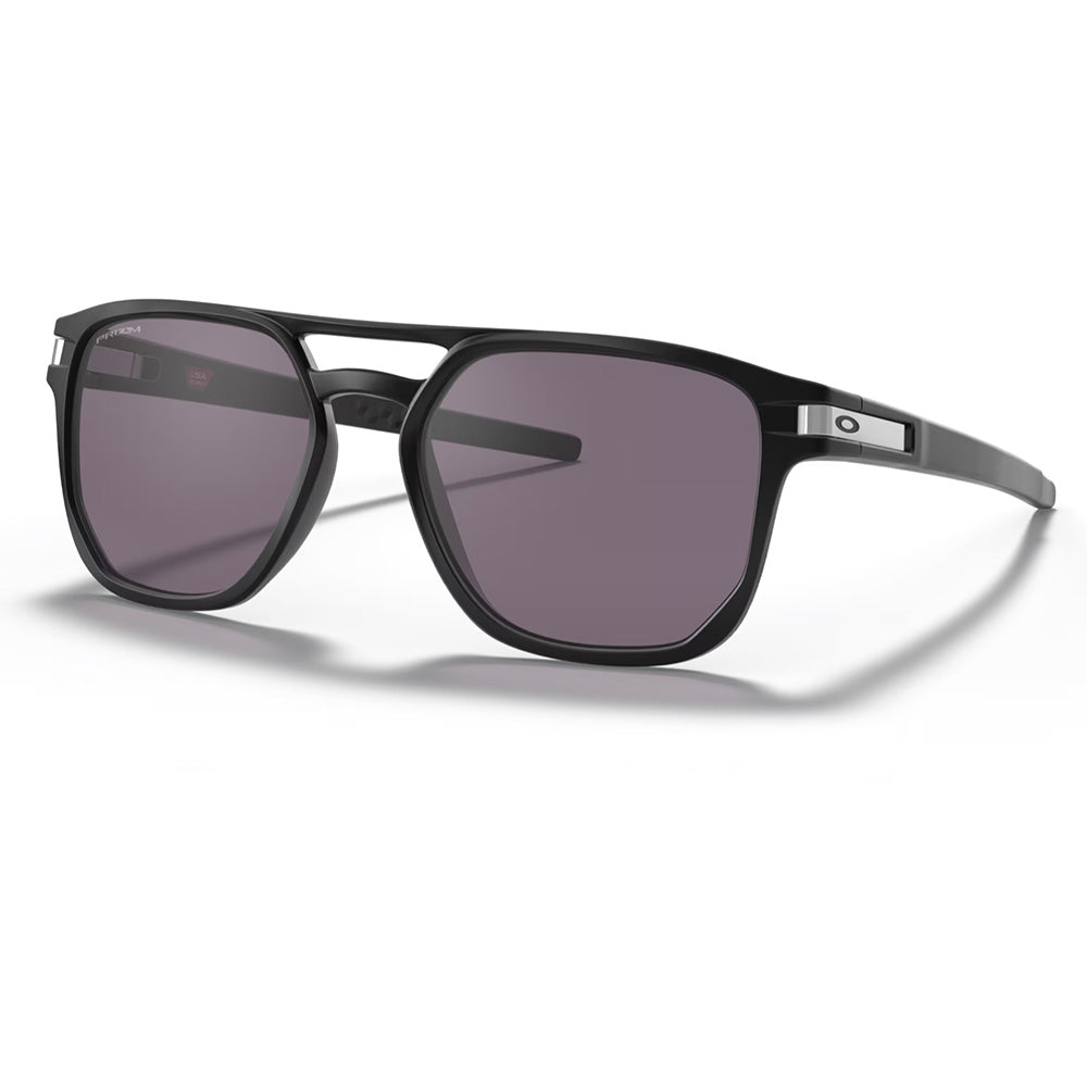 0OO9436-0154 Oakley Latch Beta Sunglasses Matte Black Frame with PRIZM Grey Lens