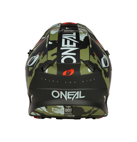 O'Neal 5SRS CAMO Helmet - Black/Green