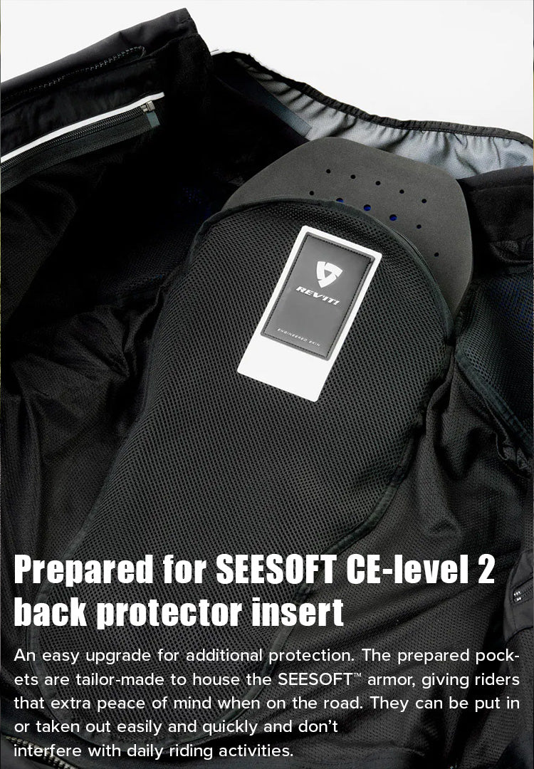 Prepared for SEESOFT CE-level 2 back protector ins