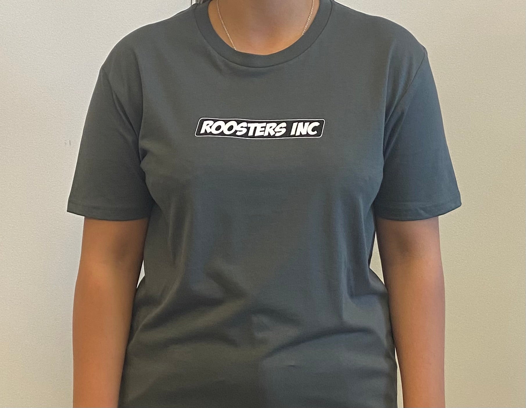 Roosters Inc Tee Grey